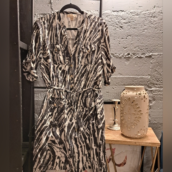 Michael kors zebra dress - Picture 2 of 5
